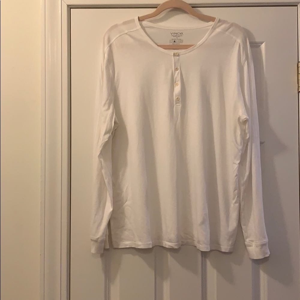 Mens Vince Henley